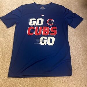Blue Go Cubs Go Youth CoolBase T-Shirt